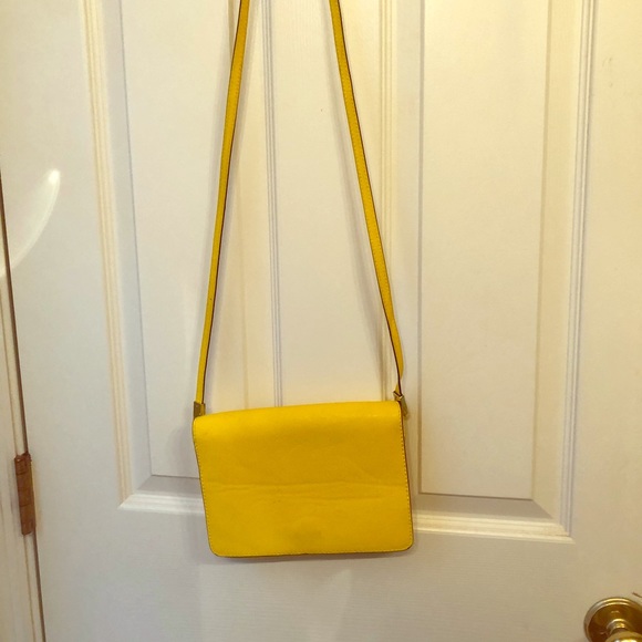 H&M Handbags - H&M Yellow Shoulder Bag/Clutch